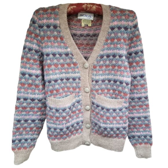 Madrigal Sweaters - Madrigal Carmel Knitted Button Cardigan Sweater